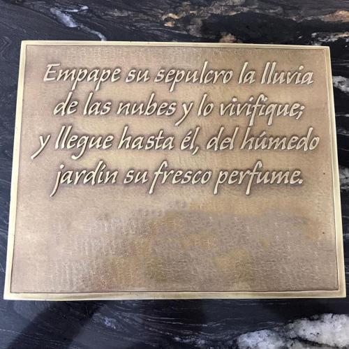 Placa conmemorativa 4
